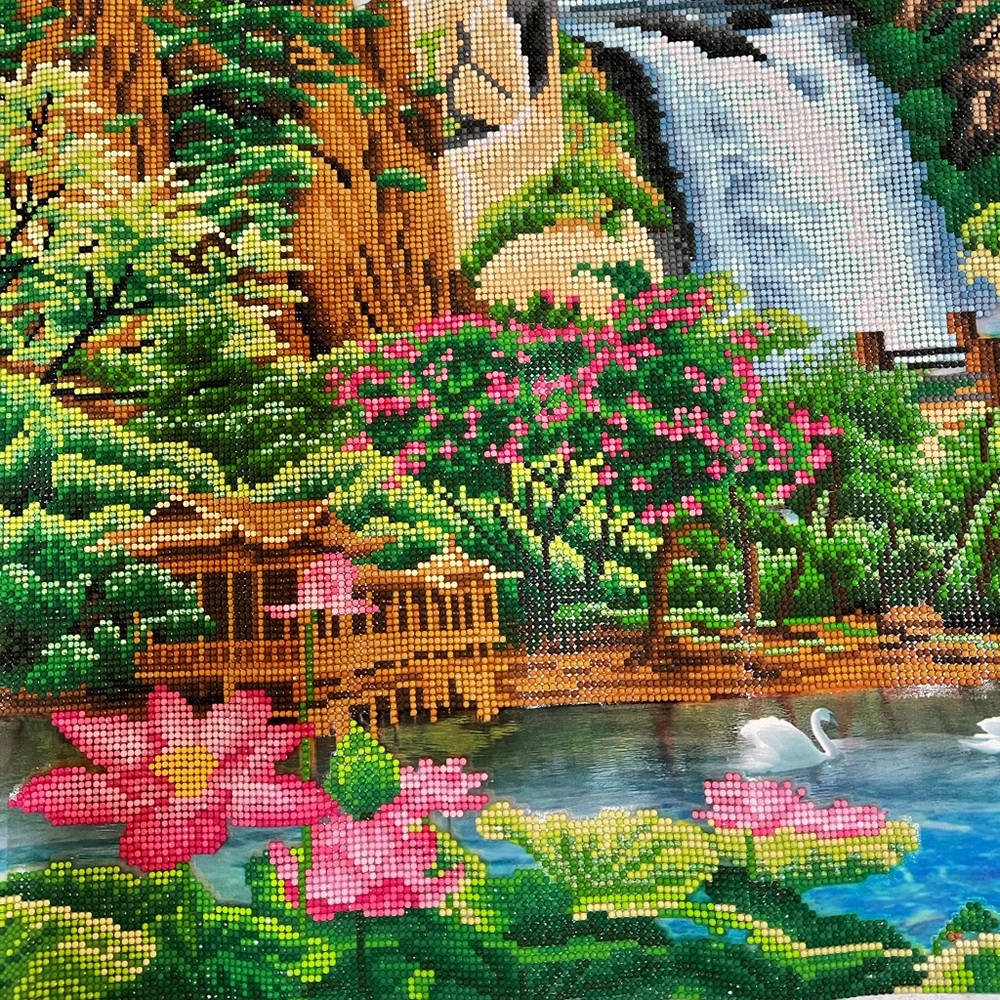 Rhinestone painting